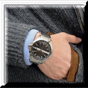 Armani Exchange AX Men's Stainless Steel Quartz Dress Watch