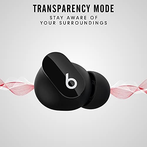 Beats Studio Buds - True Wireless Noise Cancelling Earbuds - Compatible with Apple & Android, Built-in Microphone, IPX4 Rating, Sweat Resistant Earphones, Class 1 Bluetooth Headphones - Black - Image 3