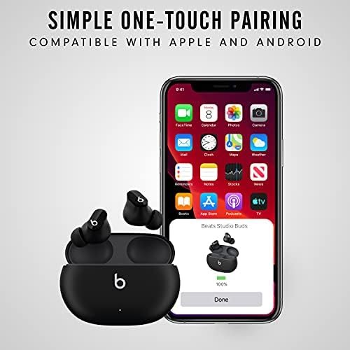 Beats Studio Buds - True Wireless Noise Cancelling Earbuds - Compatible with Apple & Android, Built-in Microphone, IPX4 Rating, Sweat Resistant Earphones, Class 1 Bluetooth Headphones - Black - Image 9