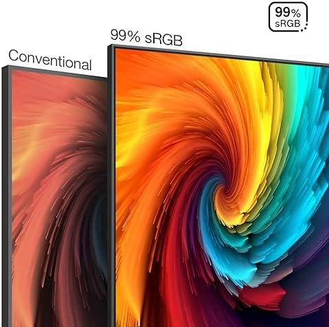 KOORUI 24 Inch Computer Monitor, FHD 1920 x 1080p Office PC Monitor Display 75Hz, HDMI, VGA, VESA Mountable, Frameless, Eye Protection and Ergonomic Tilt Adjustment, Black - Image 5