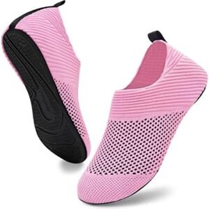 ANLUKE Womens Mens Water Shoes Barefoot Quick-Dry Aqua Socks for Beach Swim Surf Water Sport