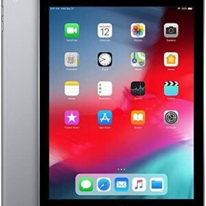 Apple iPad (2018 Model) with Wi-Fi only 32GB Apple 9.7in iPad - Space Gray (Renewed)