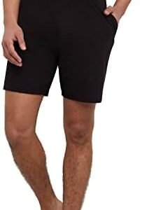 Hanes Men's Athletic Shorts, Favorite Cotton Jersey Shorts, Pull-On Knit Shorts with Pockets, Knit Gym Shorts, 7.5" Inseam