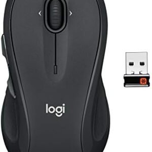 Logitech M510 Wireless Computer Mouse for PC with USB Unifying Receiver - Graphite