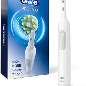 Oral-B Pro 1000 Rechargeable Electric Toothbrush, White