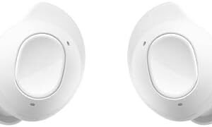 SAMSUNG Galaxy Buds FE True Wireless Bluetooth Earbuds, Comfort and Secure in Ear Fit, Auto Switch Audio, Touch Control, Built-in Voice Assistant, White [US Version, 1Yr Manufacturer Warranty]