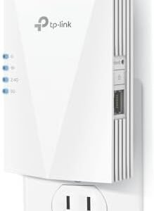 TP-Link AX1500 WiFi Extender Internet Booster(RE500X), WiFi 6 Range Extender Covers up to 1500 sq.ft and 25 Devices,Dual Band, AP Mode w/Gigabit Port, APP Setup, OneMesh Compatible