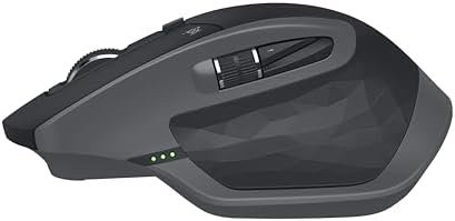 Logitech MX Master 2S Wireless Mouse - Hyper-Fast Scrolling, Ergonomic, Rechargeable, Control 3 Computers, Graphite - Image 3