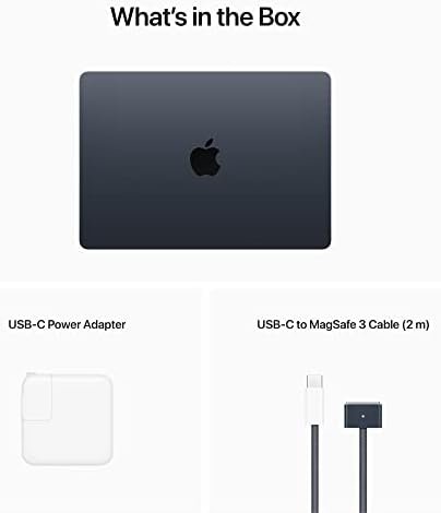 Apple 2022 MacBook Air Laptop with M2 chip: 13.6-inch Liquid Retina Display, 8GB RAM, 256GB SSD Storage, Backlit Keyboard, 1080p FaceTime HD Camera. Works with iPhone and iPad; Midnight - Image 6