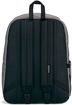 JanSport Superbreak Plus Backpack - Work, Travel, or Laptop Bookbag with Water Bottle Pocket - Graphite Grey - Image 3