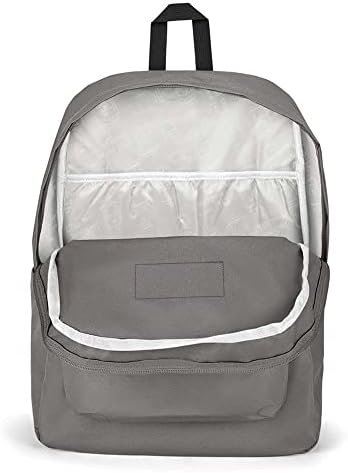 JanSport Superbreak Plus Backpack - Work, Travel, or Laptop Bookbag with Water Bottle Pocket - Graphite Grey - Image 5