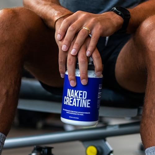 NAKED nutrition Pure Micronized Creatine Monohydrate - 100 Servings - 500 Grams, 1.1Lb Bulk, Vegan, Non-GMO, Gluten Free, Soy Free. Aid Strength Gains, No Artificial Ingredients - Naked Creatine - Image 6