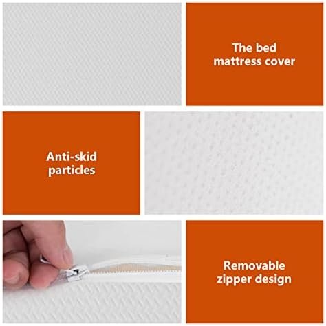 PayLessHere 5 Inch Gel Memory Foam Mattress Medium Firm Mattresses CertiPUR-US Certified Bed-in-a-Box Pressure Relieving Twin Size,Fiberglass Free,White - Image 6