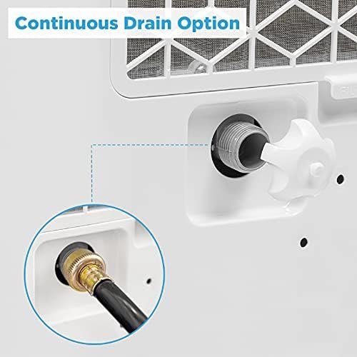 Midea 1,500 Sq. Ft. Energy Star Certified Dehumidifier With Reusable Air Filter 22 Pint - Ideal For Basements, Large & Medium Sized Rooms, And Bathrooms (White) - Image 3