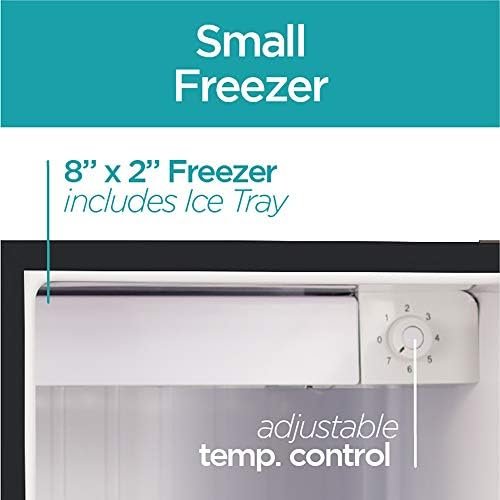 BLACK+DECKER BCRK17B Compact Refrigerator Energy Star Single Door Mini Fridge with Freezer, 1.7 Cubic Feet, Black - Image 5