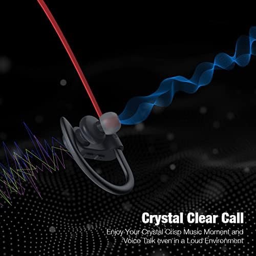 Boean Bluetooth Headphones Wireless Earbuds Bluetooth 5.3 Running Headphones IPX7 Waterproof Earphones with 16 Hrs Playtime Stereo Sound Isolation Headsets for Workout Gym - Image 6