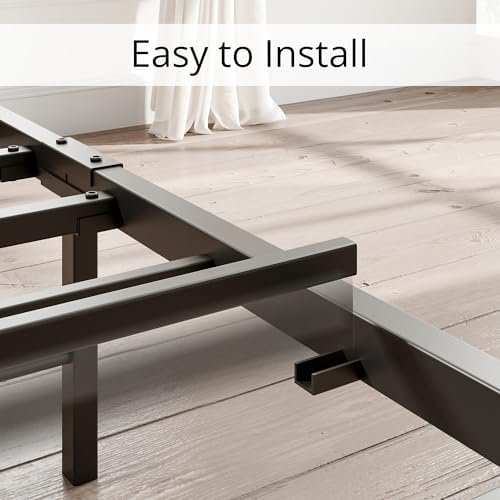 LIKIMIO Queen Bed Frame, Storage Headboard with Charging Station, Solid and Stable, Noise Free, No Box Spring Needed, Easy Assembly - Image 8