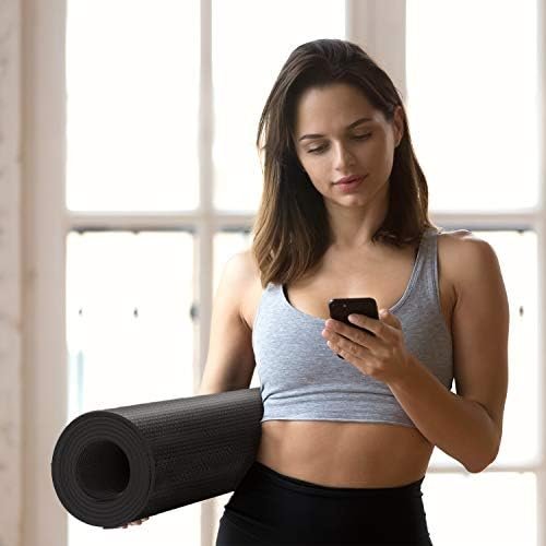 CAMBIVO Yoga Mat for Women and Men, Extra Long and Wide Exercise Mat(84" x 30" x 1/4 inch), Large Non Slip Workout Mat for Yoga, Pilates, Fitness, Barefoot Workouts, Home Gym Studio - Image 8