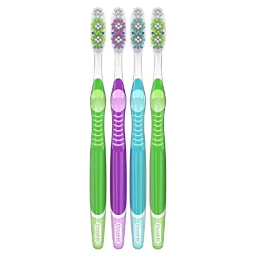 Oral-B Vivid Dual Action Whitening Toothbrushes, Soft, 4 Count (Packaging and Product Color May Vary) - Image 9