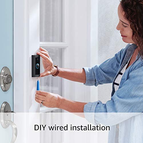 Certified Refurbished Ring Video Doorbell Wired – Convenient, essential features in a compact design (existing doorbell wiring required) - 2021 release - Image 5