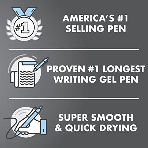 Pilot, G2 Premium Gel Roller Pens, Bold Point 1 mm, Pack of 12, Black - Image 4