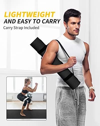 CAMBIVO Yoga Mat for Women and Men, Extra Long and Wide Exercise Mat(84" x 30" x 1/4 inch), Large Non Slip Workout Mat for Yoga, Pilates, Fitness, Barefoot Workouts, Home Gym Studio - Image 7