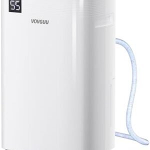 4500 Sq.Ft 50 Pint Dehumidifier for Basement, Bathroom, Bedroom with Drain Hose, 3 Smart Modes, Humidity Control, Quiet, Defrost, 24H Timer, Ideal for High Humidity Large Room and Home