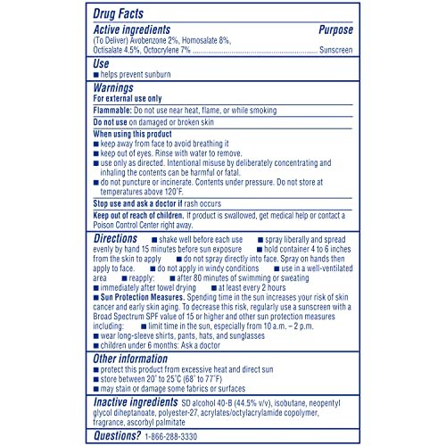 Coppertone SPORT Sunscreen Spray SPF 30, Water Resistant Spray Sunscreen, Broad Spectrum SPF 30 Sunscreen Pack, 5.5 Oz Spray, Pack of 2 - Image 13