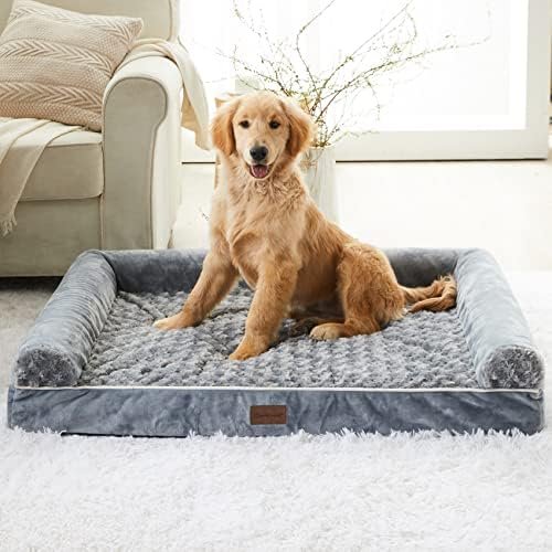 BFPETHOME Dog Beds for Large Dogs, Orthopedic Dog Bed for Medium Large Dogs,Big Waterpfoof Couch Dog Pet Bed with Removable Washable Cover - Image 8