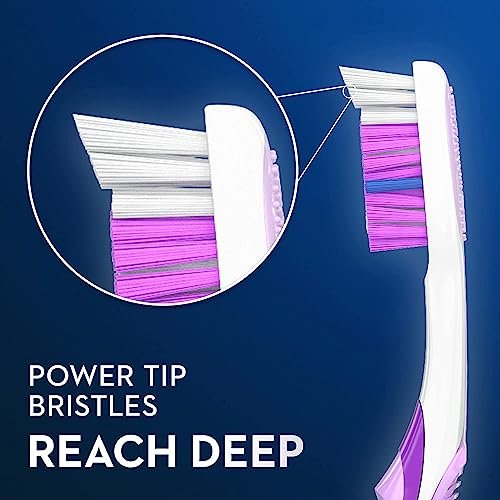 Oral-B Vivid Dual Action Whitening Toothbrushes, Soft, 4 Count (Packaging and Product Color May Vary) - Image 3