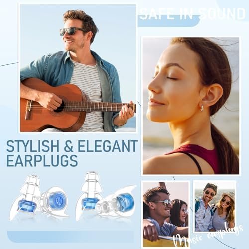 Hearprotek High Fidelity Concert Ear Plugs, Noise Reduction Music Earplugs, Hearing Protection for Musicians, Festival, DJ’s, Nightclub, Concerts, Drummers and Other Loud Events - Image 7