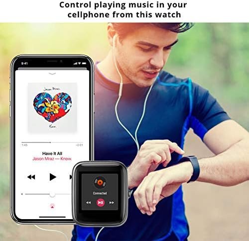 Fitpolo Fitness Tracker with Heart Rate Monitor, Smart Watch 1.8 inches Color Touch Screen IP68 Waterproof Step Calorie Counter Sleep Monitoring Pedometer Watches Activity Tracker for Women Men Kids - Image 8