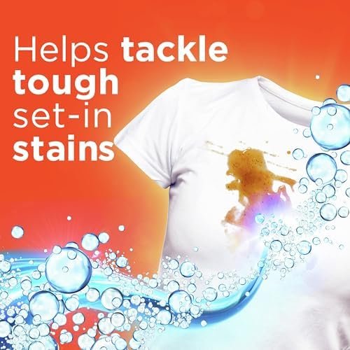 Tide PODS Liquid Laundry Detergent Soap Pacs, 4-n-1 Ultra Oxi, HE Compatible, Built in Pre-treater for Stains, 57 Count - Image 4