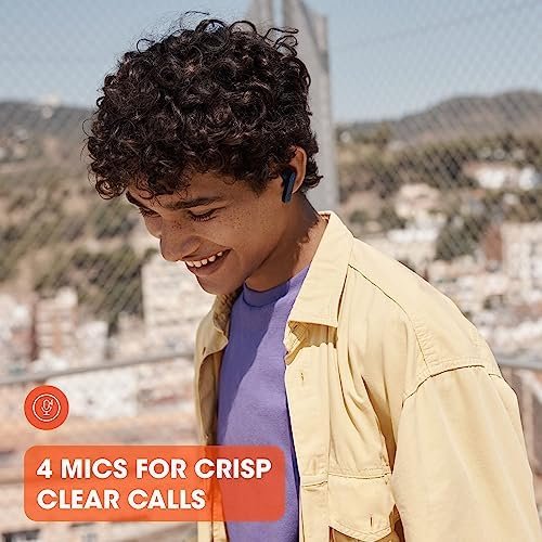 JBL Tune 230NC TWS - True Wireless In-Ear Headphones, Active Noise Cancelling with Smart Ambient, JBL Pure Bass Sound, 4 mics for perfect voice calls, IPX4, 40Hrs of battery life (Black) - Image 5