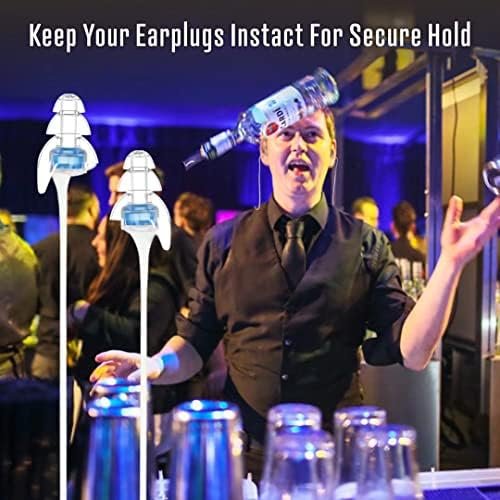 Hearprotek High Fidelity Concert Ear Plugs, Noise Reduction Music Earplugs, Hearing Protection for Musicians, Festival, DJ’s, Nightclub, Concerts, Drummers and Other Loud Events - Image 4