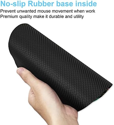 Square Mouse Pad with Coaster, Soft Cute Computer Mouse Mat with Non-Slip Rubber Base, Easy to Slide, Splash Resistant Surface, Personalized Design, Portable, Garden Flowers - Image 4