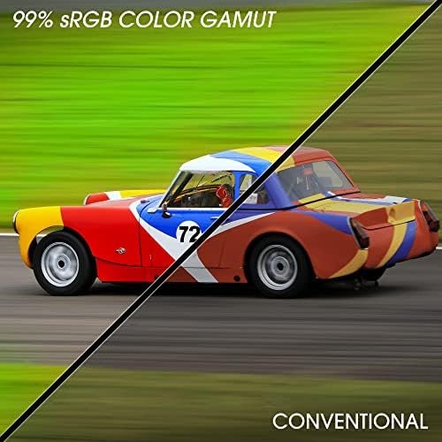 Sceptre 22 inch 75Hz 1080P LED Monitor 99% sRGB HDMI X2 VGA Build-In Speakers, Machine Black (E225W-19203R series) - Image 7