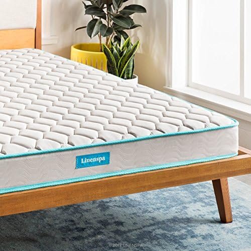 Linenspa 6 Inch Mattress - Firm Feel - Bonnell Spring with Foam Layer - Mattress in a Box - Youth or Kids Bed - Guest Bedroom - Durable and Breathable Support - Affordable - Twin Size - Image 9