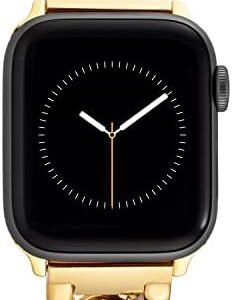 Anne Klein Fashion Chain Bracelet for Apple Watch, Secure, Adjustable, Apple Watch Replacement Band, Fits Most Wrists