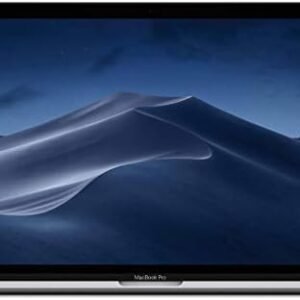 Apple 15.4in MacBook Pro Laptop (Retina, Touch Bar, 2.6GHz 6-Core Intel Core i7, 16GB RAM, 512GB SSD Storage) Space Gray (MR942LL/A) (2018 Model) (Renewed)