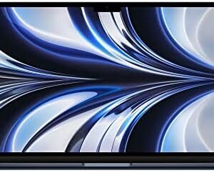 Apple 2022 MacBook Air Laptop with M2 chip: 13.6-inch Liquid Retina Display, 8GB RAM, 256GB SSD Storage, Backlit Keyboard, 1080p FaceTime HD Camera. Works with iPhone and iPad; Midnight