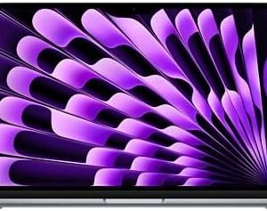 Apple 2024 MacBook Air 13-inch Laptop with M3 chip: 13.6-inch Liquid Retina Display, 8GB Unified Memory, 256GB SSD Storage, Backlit Keyboard, 1080p FaceTime HD Camera, Touch ID; Space Gray