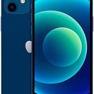 Apple iPhone 12, 64GB, Blue - Fully Unlocked (Renewed)