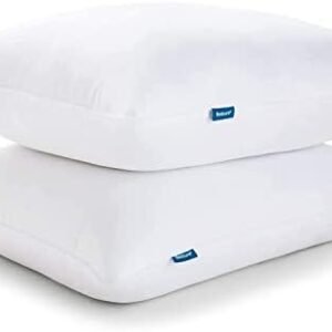 Bedsure Pillows Standard Size Set of 2 - Standard Size Bed Pillows 2 Pack Premium Down Alternative Hotel Pillows Set of 2- Soft and Supportive Dorm Pillows for Side and Back Sleeper