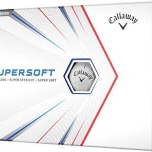 Callaway Golf 2021 Supersoft Golf Balls (One Dozen)