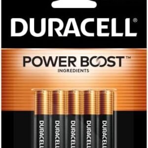 Duracell Coppertop AAA Batteries with Power Boost Ingredients, 10 Count Pack Triple A Battery with Long-lasting Power, Alkaline AAA Battery for Household and Office Devices