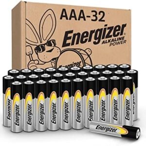 Energizer Alkaline Power AAA Batteries (32 Pack), Long-Lasting Triple A Batteries