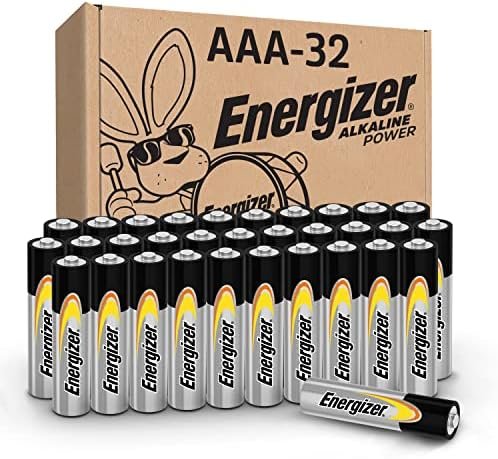 Energizer Alkaline Power AAA Batteries (32 Pack), Long-Lasting Triple A Batteries
