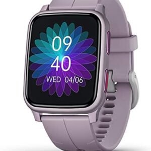 FITVII Fitness Tracker, Smart Watch with 24/7 Blood Pressure Heart Rate and Blood Oxygen Monitor, Sleep Tracker with Calorie Step Counter, IP68 Waterproof Activity Tracker for Women Men Android iOS