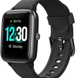 Fitpolo Fitness Tracker with Heart Rate Monitor, Smart Watch 1.8 inches Color Touch Screen IP68 Waterproof Step Calorie Counter Sleep Monitoring Pedometer Watches Activity Tracker for Women Men Kids